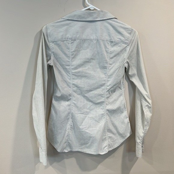 🔥Armani Exchange White Striped  Shirt🔥 - Picture 2 of 7